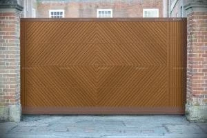 Уличные откатные ворота Premium, 3000х2000